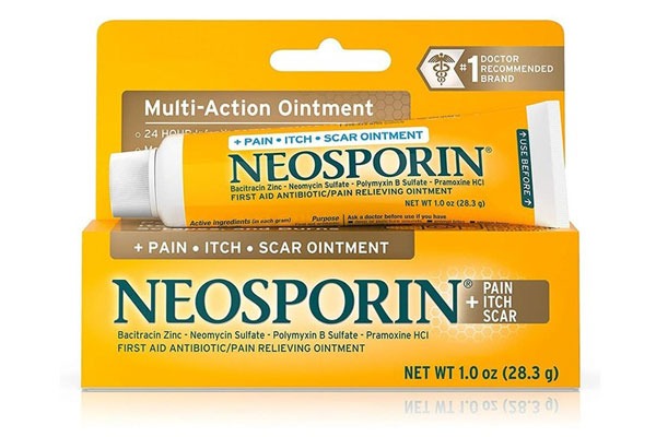 Neosporin -  thuốc mỡ kháng sinh khuyên dùng trong điều trị mụn nhọt