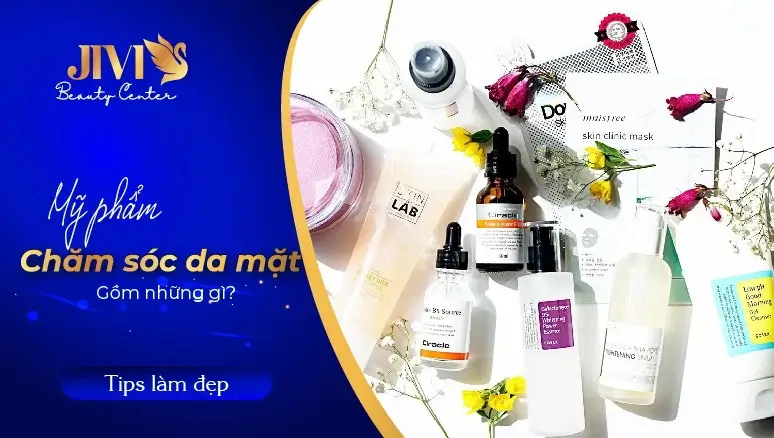 bộ mỹ phẩm chăm sóc da mặt