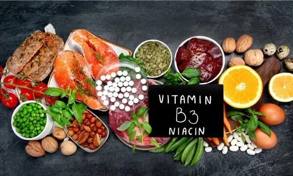 bổ sung vitamin b3 thông qua chế độ ăn