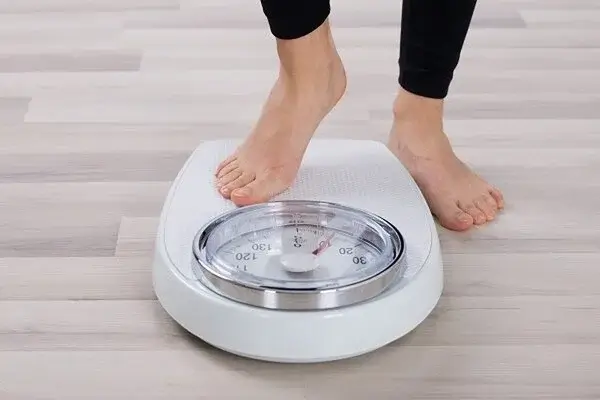 cân nặng của cơ thể được duy trì ở mức nhất định