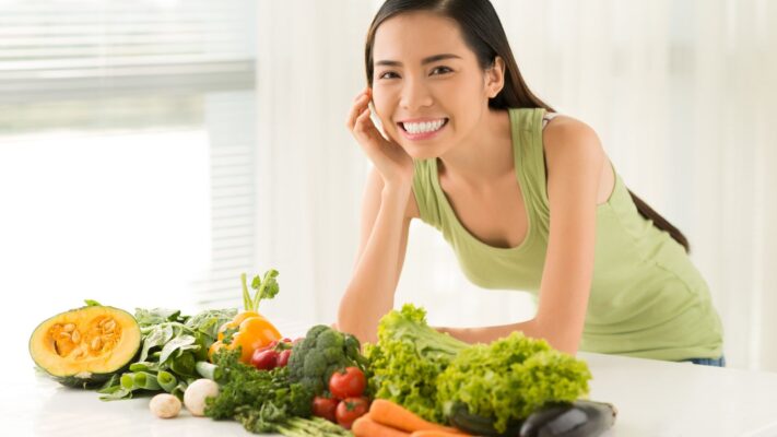 Tiêu thụ nhiều rau củ và hoa quả giúp làn da trở nên đẹp hơn