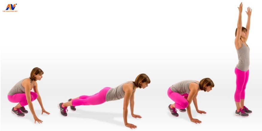 Giảm cân giảm mỡ với các bài tập HIIT