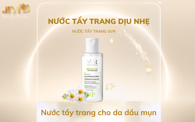 SVR Nước tẩy trang dành cho tổn thương dịu nhẹ