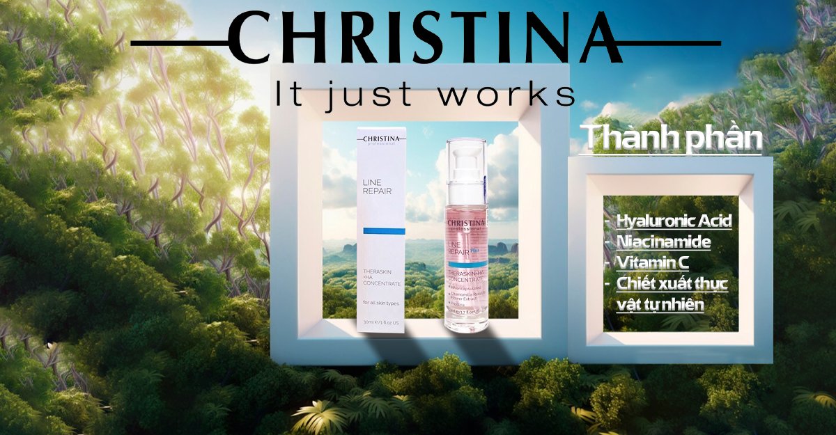 Serum HA Christina giúp sáng da cấp ẩm