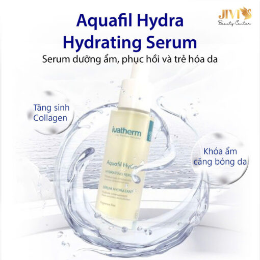 Tinh chất dưỡng ẩm phục hồi Ivatherm Aquafil Hydra Hydrating Serum