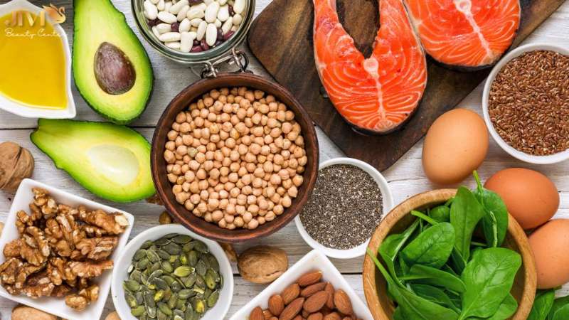 Omega-3 giúp da mềm mịn, căng bóng tự nhiên.