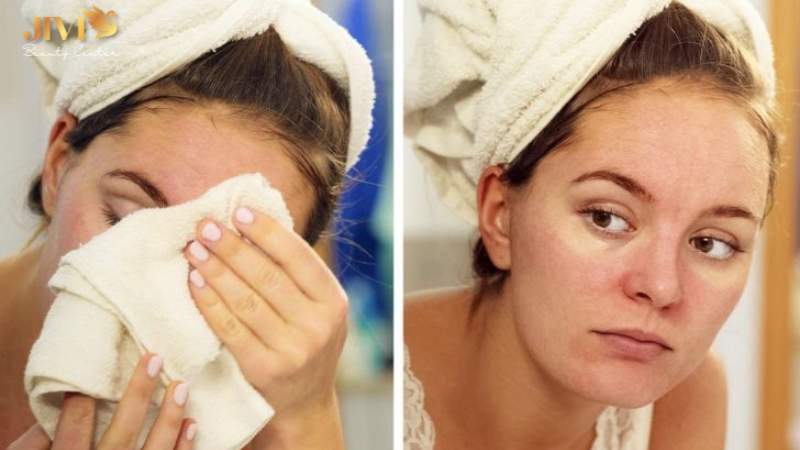 Da nhạy cảm hơn khi chà xát quá mạnh