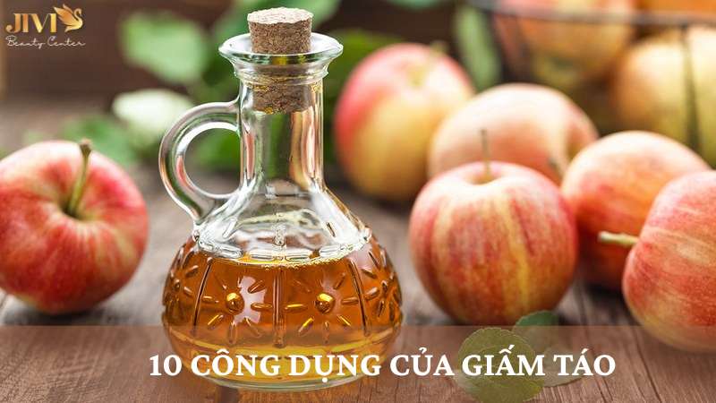 công dụng của giấm táo
