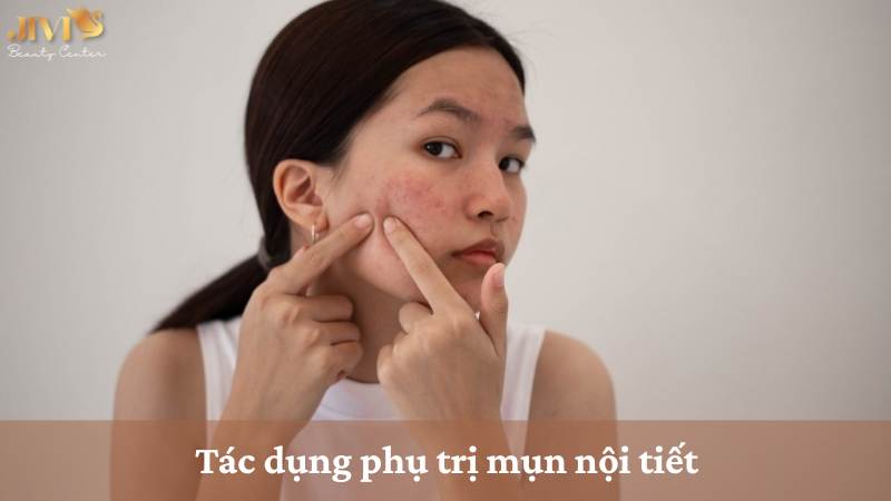 Tác dụng phụ trị mụn nội tiết