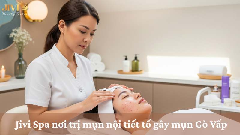 nội tiết tố gây mụn